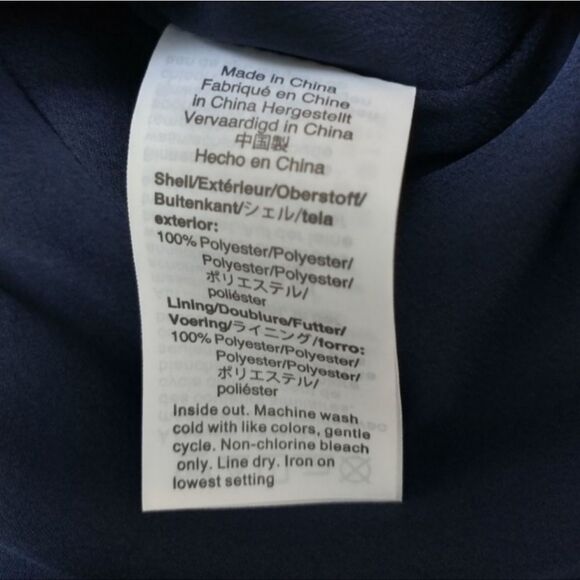 NWT J.Crew Jewel Neckline Peplum Sleeveless Navy Top, size XS - Picture 12 of 12